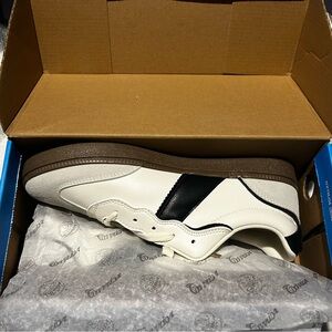 White and Black Women's Sneakers